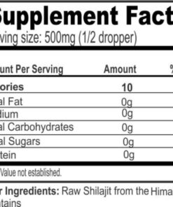 Shilajit Resin Extract